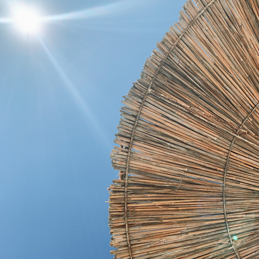 beach chair views in himara