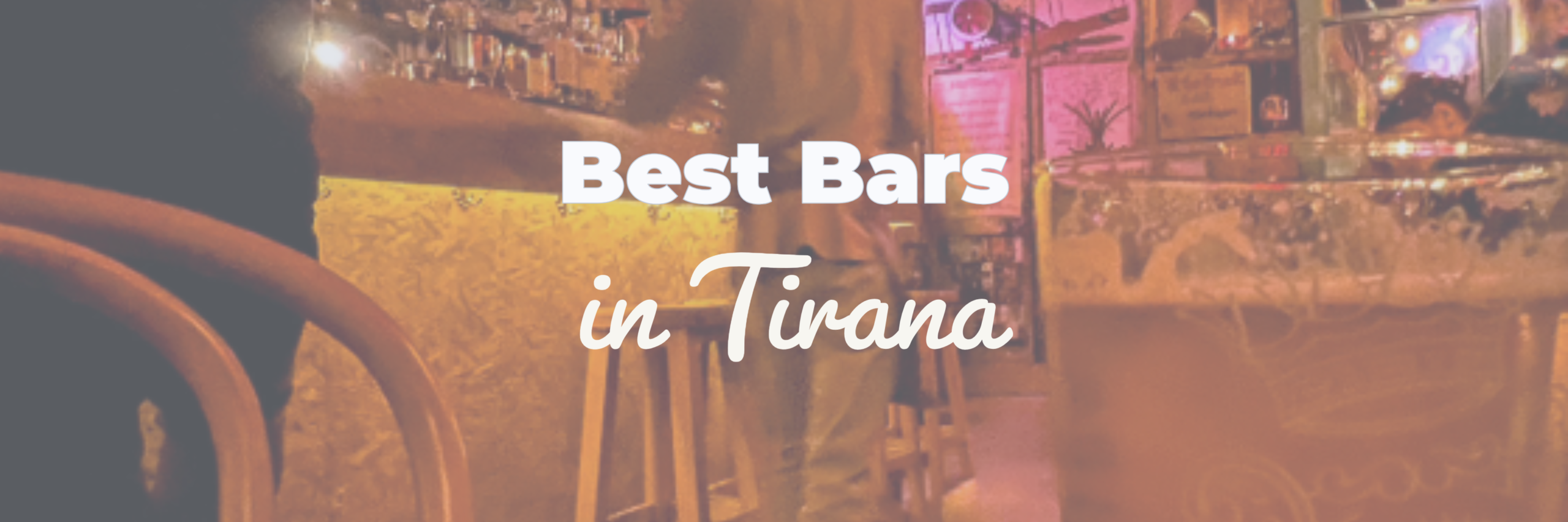 best bars in tirana