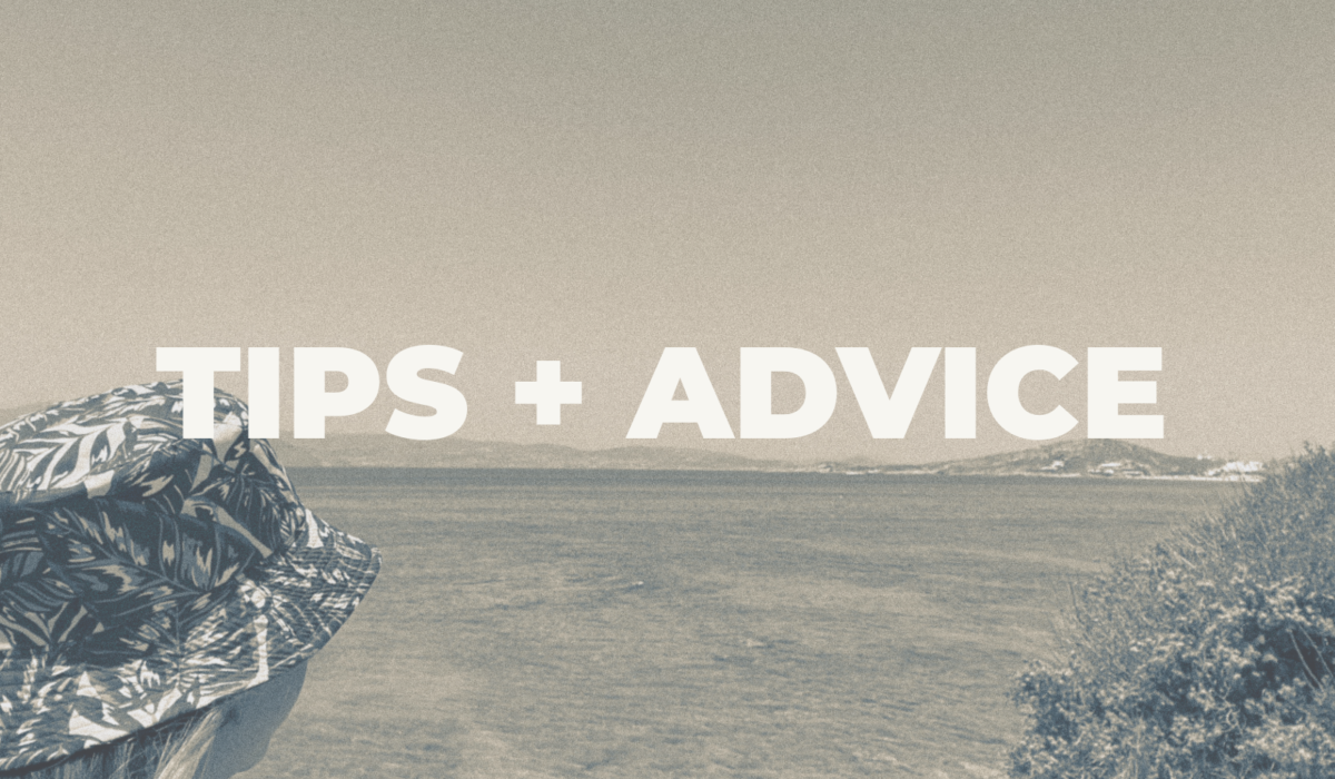 slow and solo travel tips and advice. black and white photo of a solo journey in naxos greece.